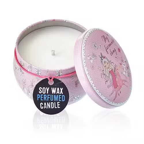 Art Tin Candle - Various Designs Parma Violet Candle