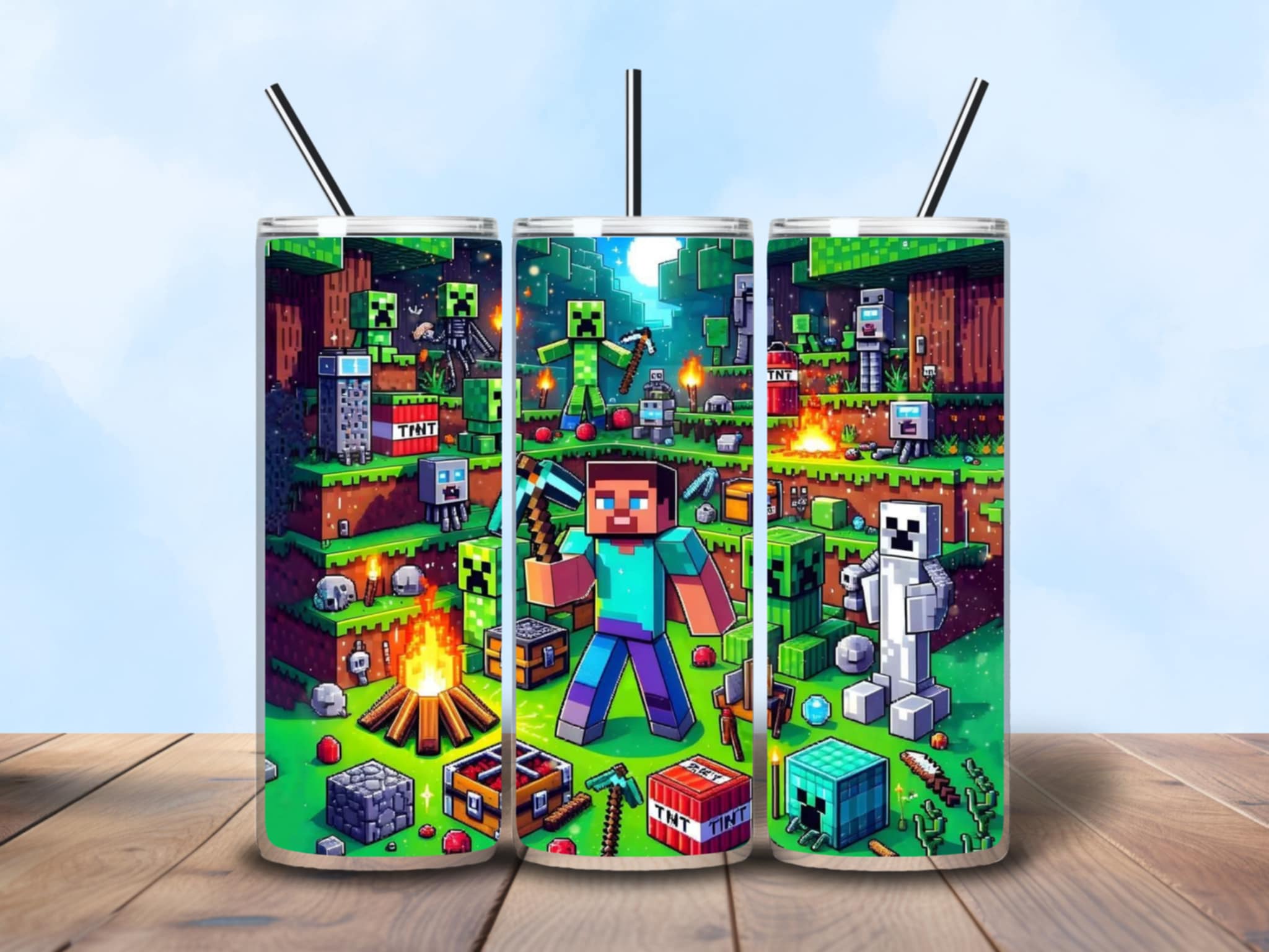 Minecraft Tumblers Design 2 Tumbler