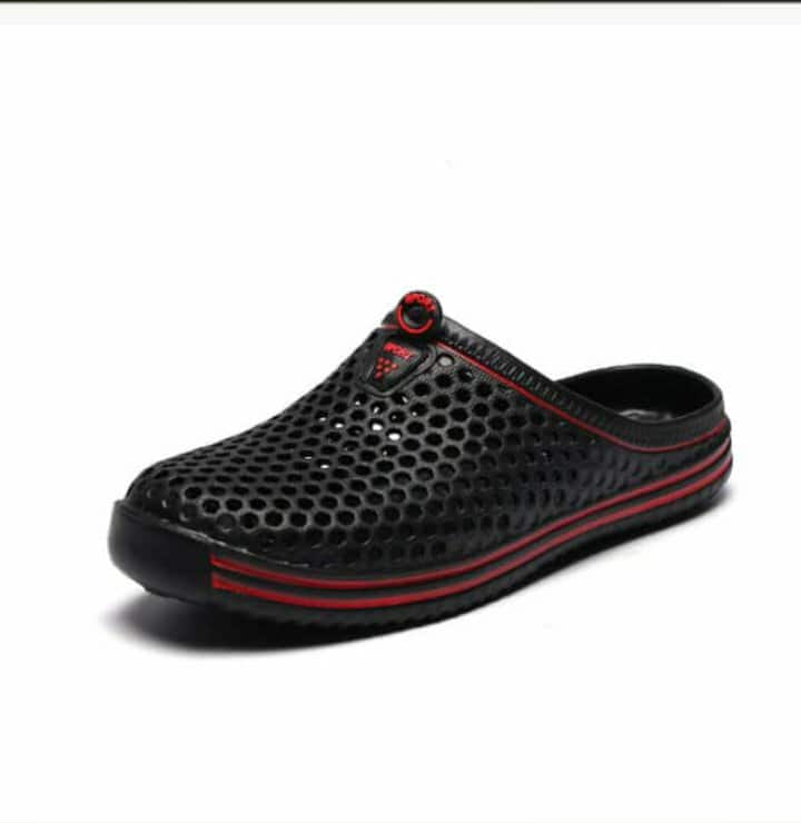 Black unisex Fashion Slippers Black Slippers