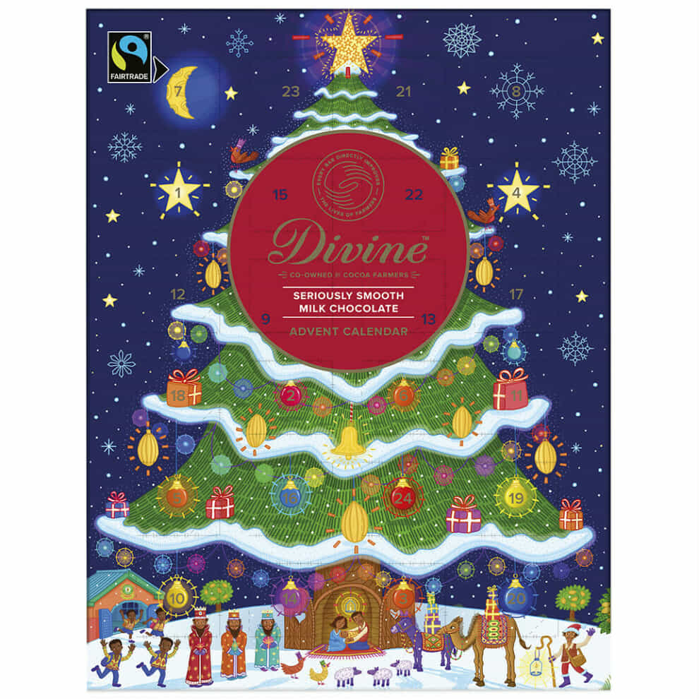 Divine milk chocolate Advent Calendar