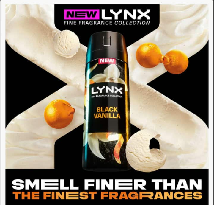 Lynx Black Vanilla Collection- Orange & Sandalwood Scent Gift ideas