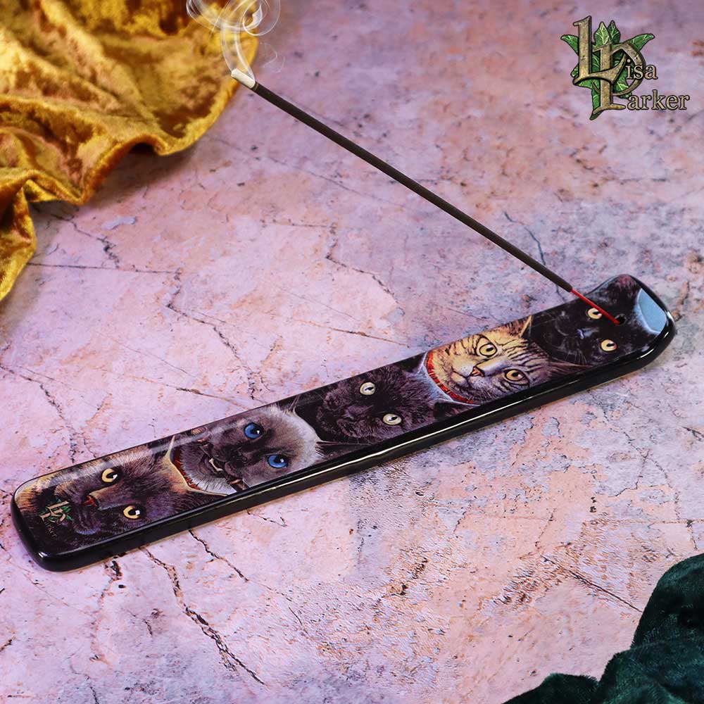Lisa Parker Cat Totem Incense Burner Incense Holder