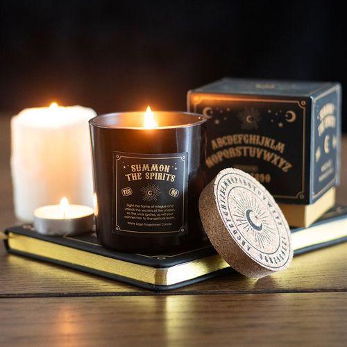 Summon the Spirits Talking Board White Sage Candle Candle