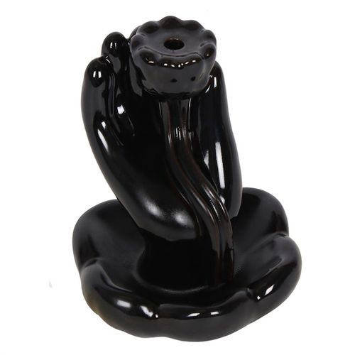 Hand & Lotus Flower Backflow Incense Burner Backflow Burner