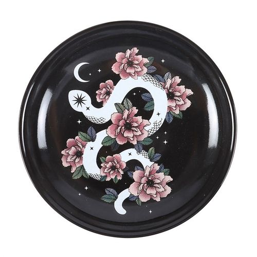 Floral Snake Trinket Dish Trinket Dish