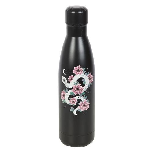 Floral Snake Metal Water Bottle Water Bottle