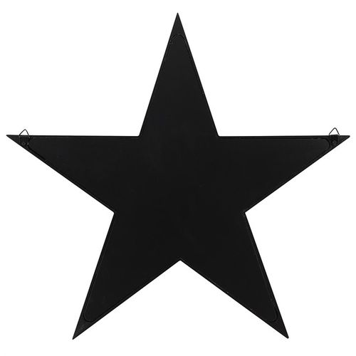 Black Framed Pentagram Mirror Mirror
