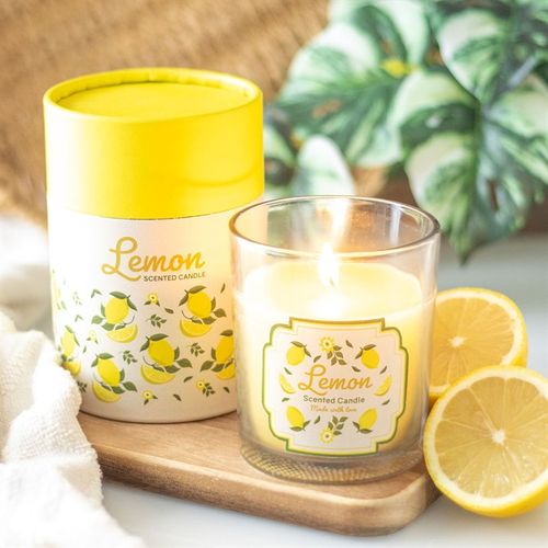 Lemon Scented Candle Candle