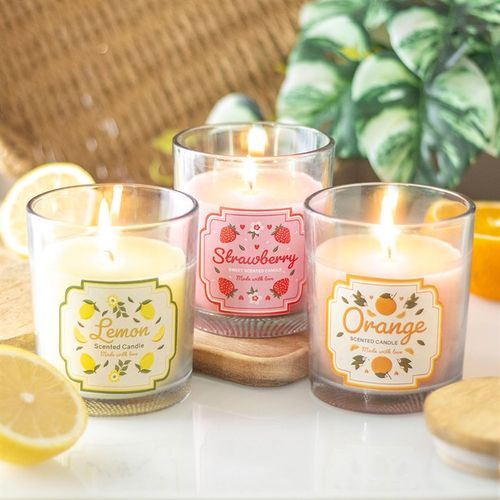 Lemon Scented Candle Candle