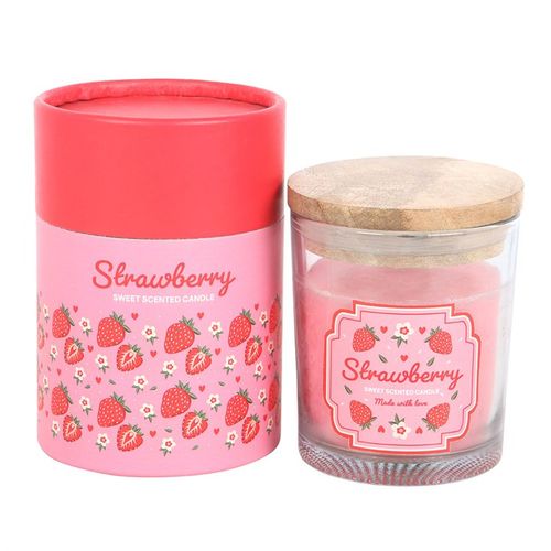 Strawberry Scented Candle Candle