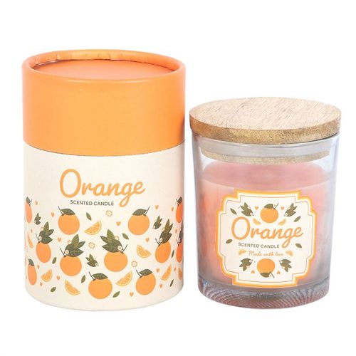 Orange Scented Candle Candle