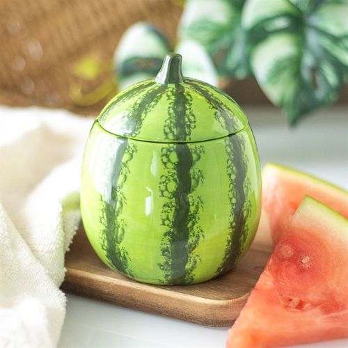 Watermelon Shaped Candle Jar Candle