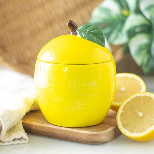 Lemon Shaped Candle Jar Candle