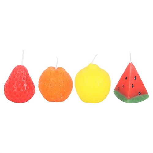 Set of 4 Fruit Shaped Candles Candle