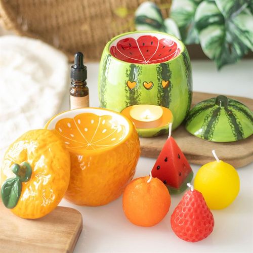 Set of 4 Fruit Shaped Candles Candle