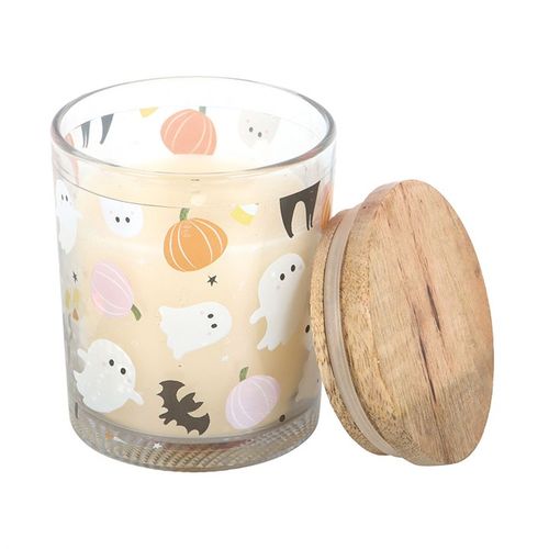 Sweet and Spooky Candy Corn Candle Candle