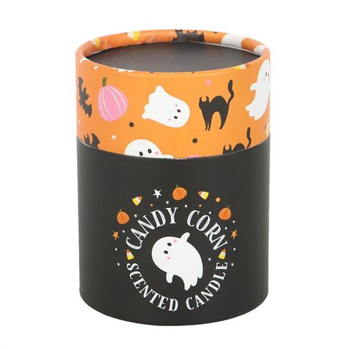 Sweet and Spooky Candy Corn Candle Candle