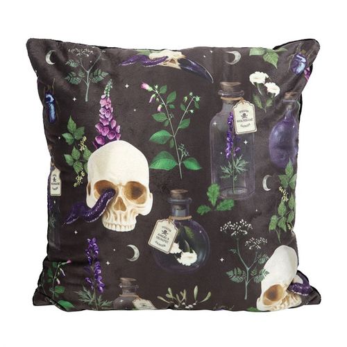 35cm Square Venom & Vines Print Cushion Cushions