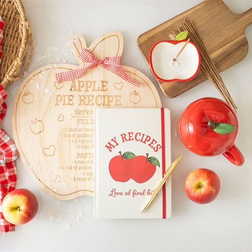 Apple Pie Recipe Serving Board Chopping board