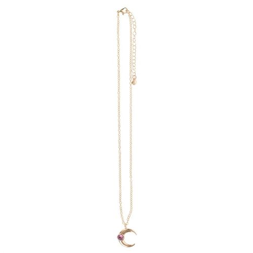 The Moon Celestial Amethyst Necklace Card Necklace