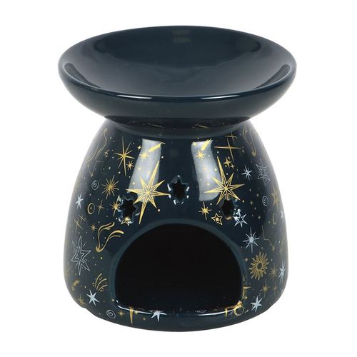Blue Starry Night Oil Burner and Wax Warmer Oil Burner