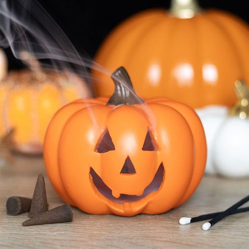 Orange Pumpkin Incense Cone Holder Incense Holder