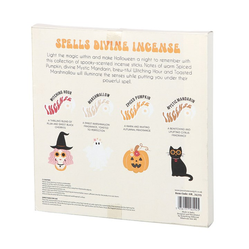 Spells Divine Halloween Incense Stick Gift Set Incense Sticks