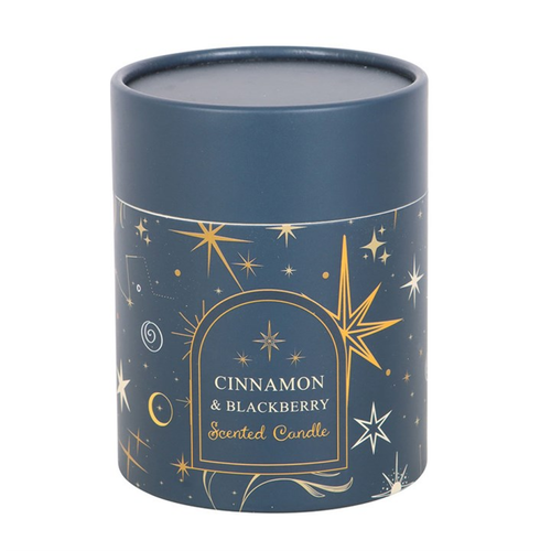 Starry Night Cinnamon & Blackberry Candle Candle