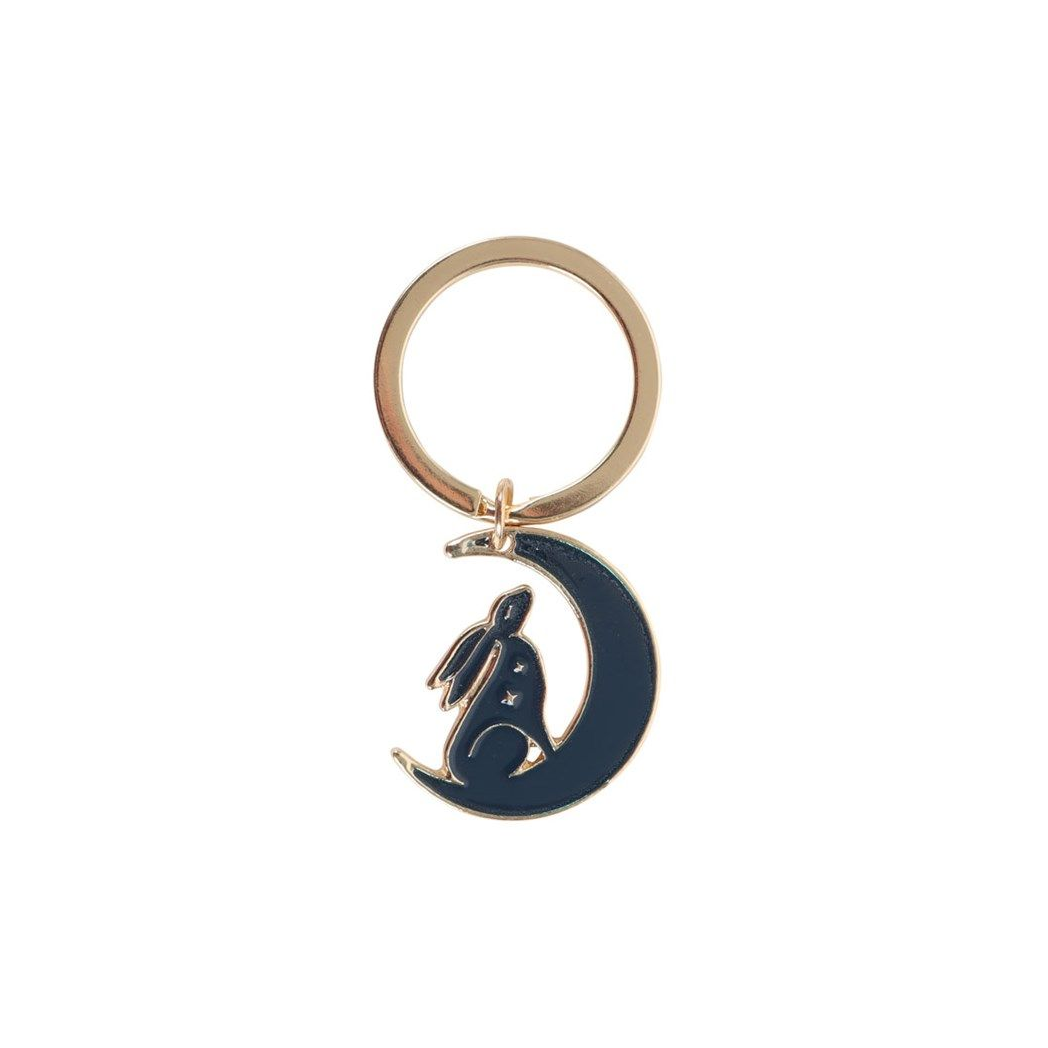 Midnight Hare Keyring Keyring