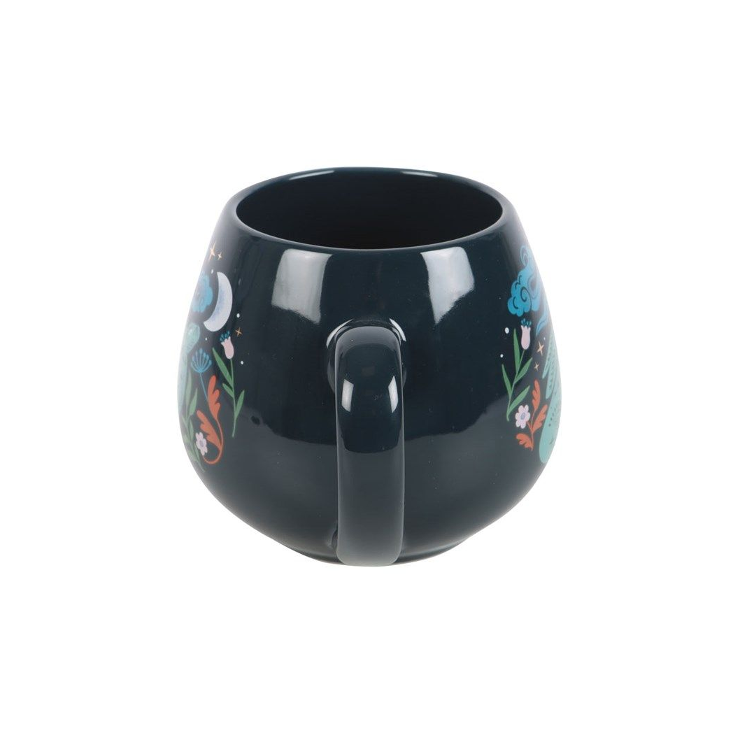Midnight Hare Rounded Mug Mug