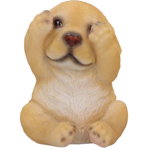Three Wise Golden Labradors Figurines (Set of 3) Ornament