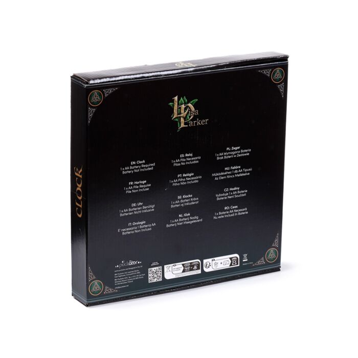 Lisa Parker Warrior Of Winter Design Clock Clock