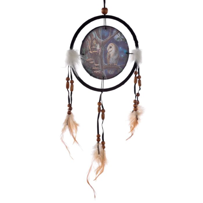 Dreamcatcher (Small) - Lisa Parker Fairy Tales Owl & Fairy Dreamcatchers