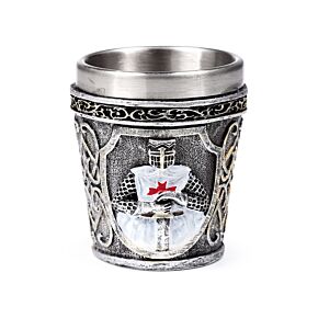 Decorative shot glass - Medival White Knight White knight Shot Glasses