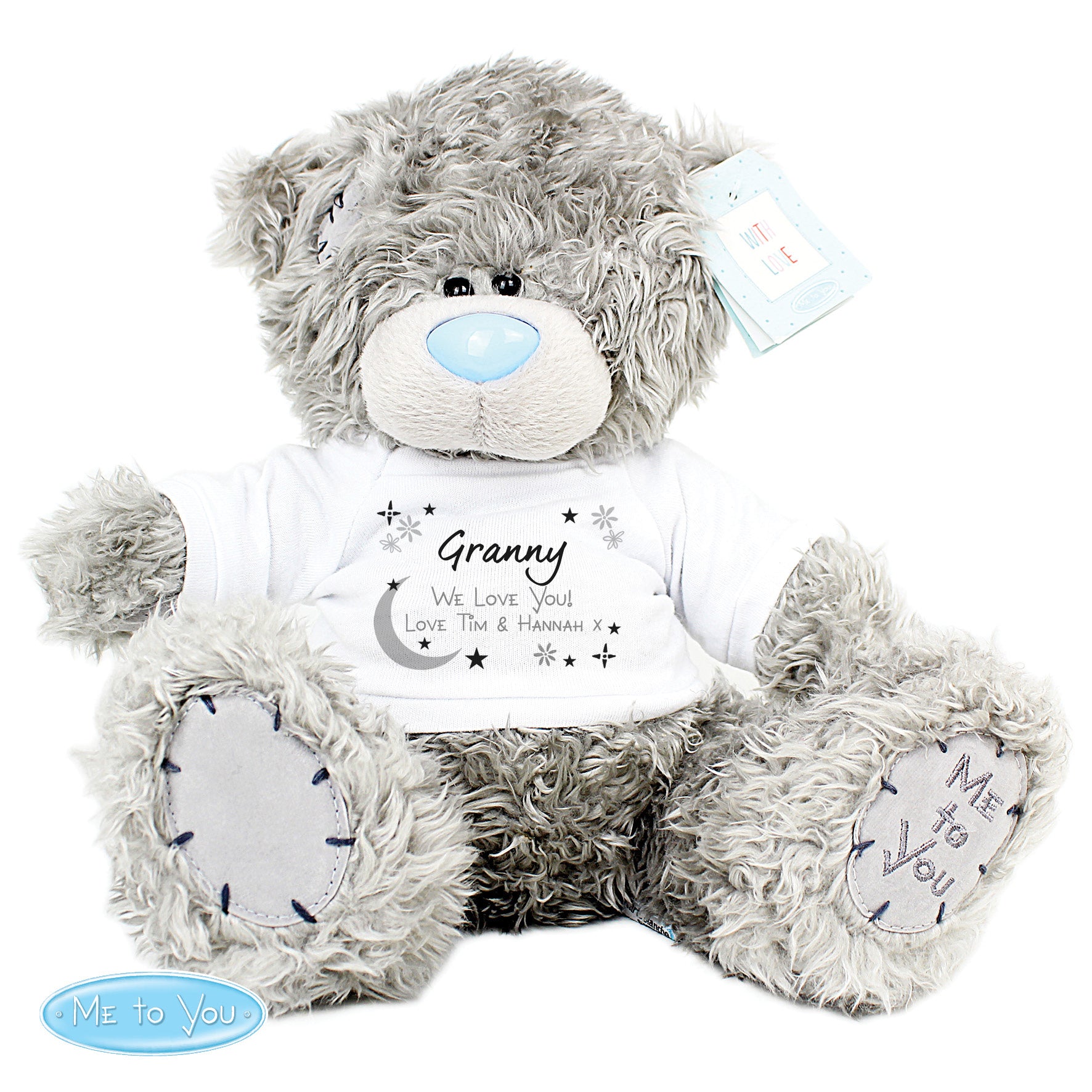 Personalised Moon & Stars Me To You Bear Teddy bear