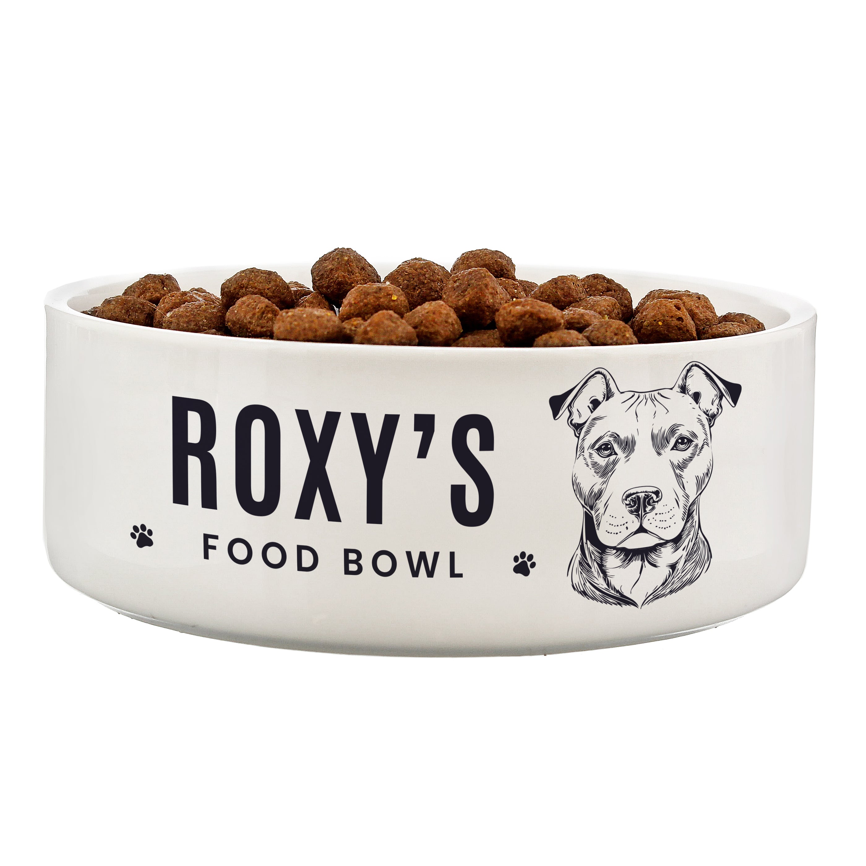 Personalised Dog Breed Feeding Bowl Dog bowl