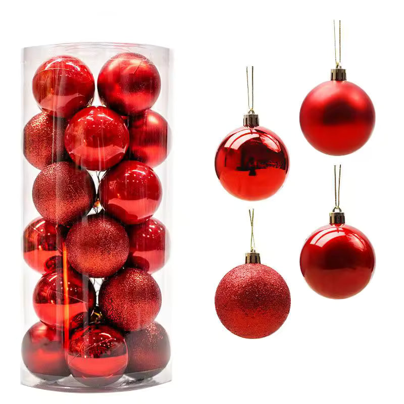 24-Piece Christmas Ball Ornaments Sets