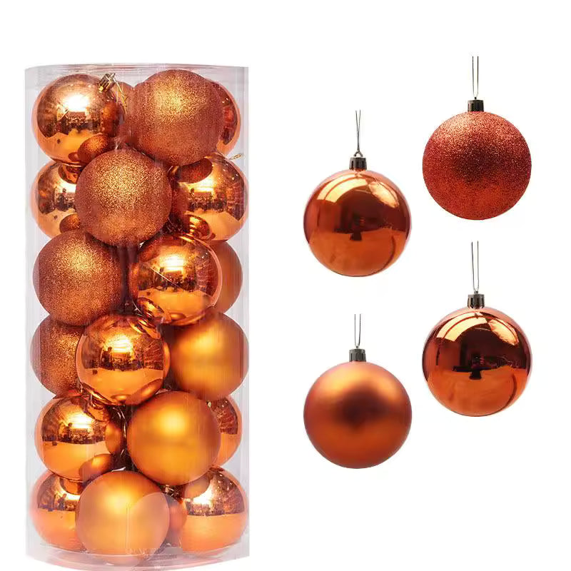 24-Piece Christmas Ball Ornaments Sets
