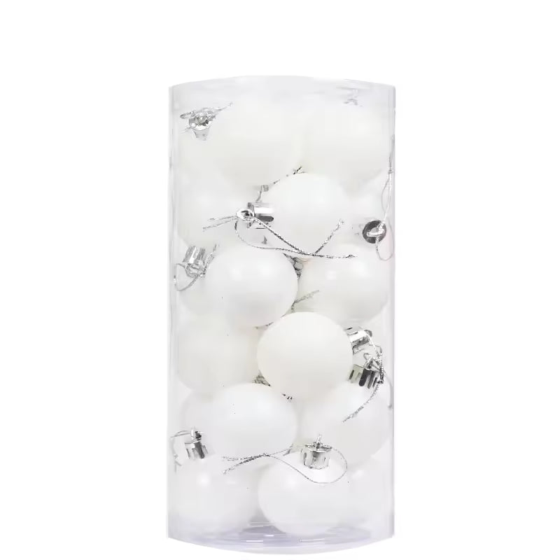 24-Piece Christmas Ball Ornaments Sets
