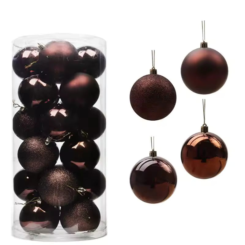 24-Piece Christmas Ball Ornaments Sets