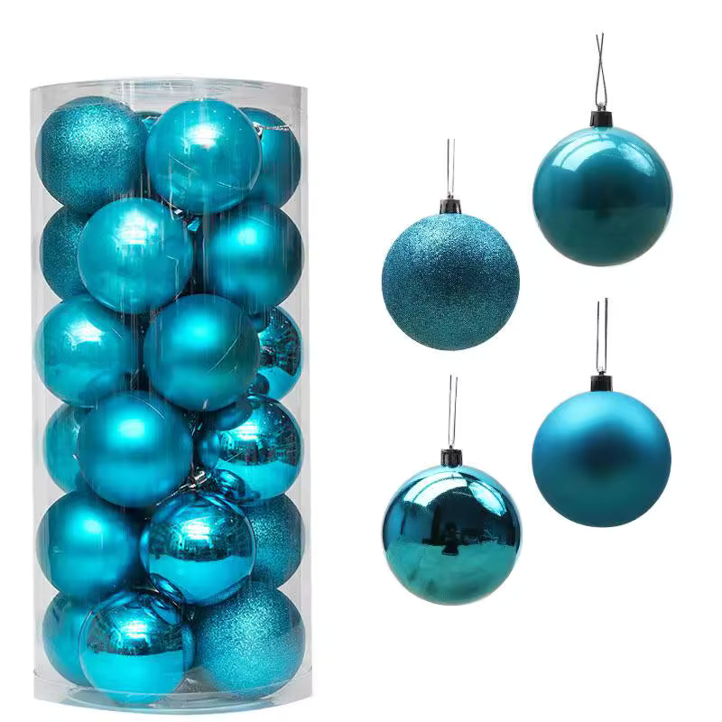 24-Piece Christmas Ball Ornaments Sets