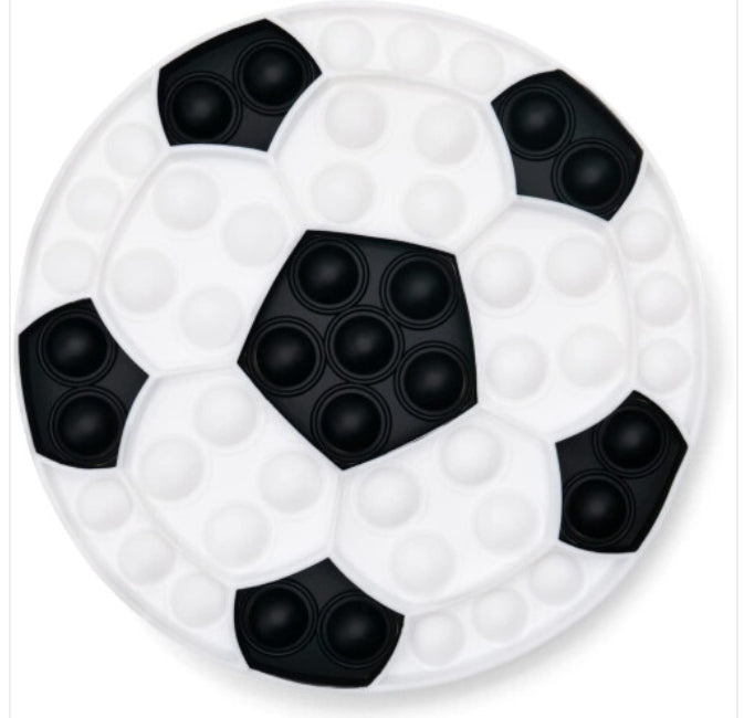 Football Push Fidget Toy Popper Poppet 16CM Sensory