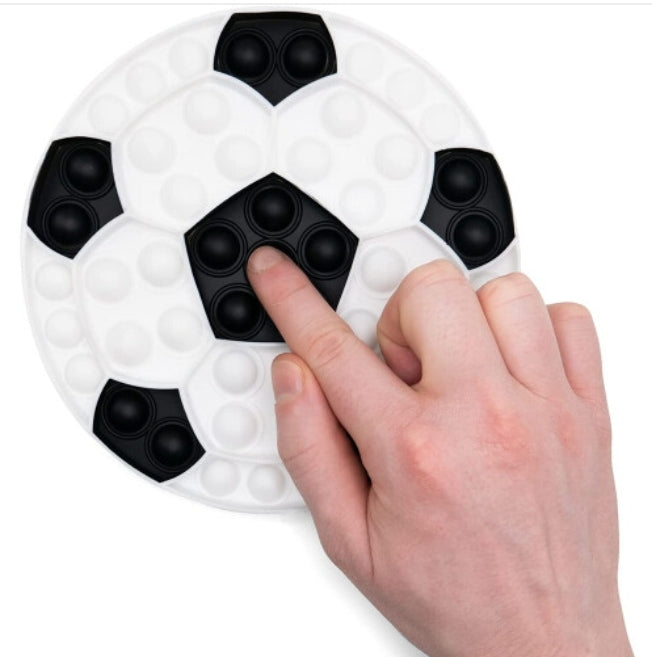 Football Push Fidget Toy Popper Poppet 16CM Sensory