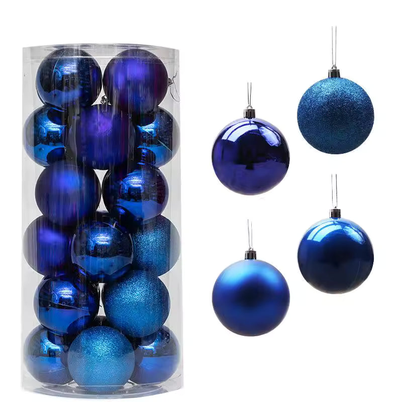 24-Piece Christmas Ball Ornaments Sets