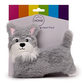 Microwavable Plush Lavender Heat Pack - Westie Dog Schnauzer Dog