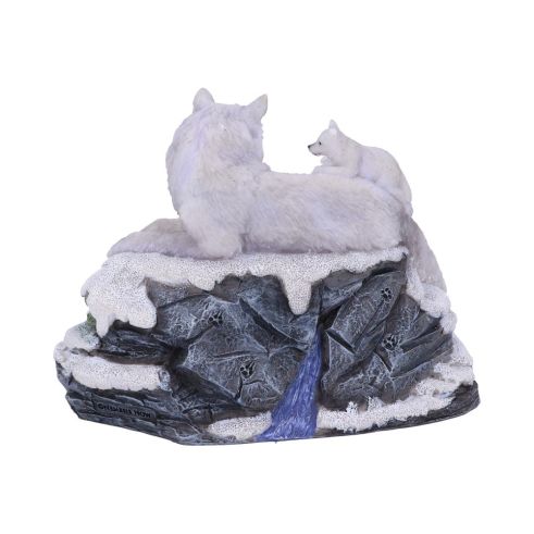 Mother's Watch White Wolf and Pups Calendar Calender