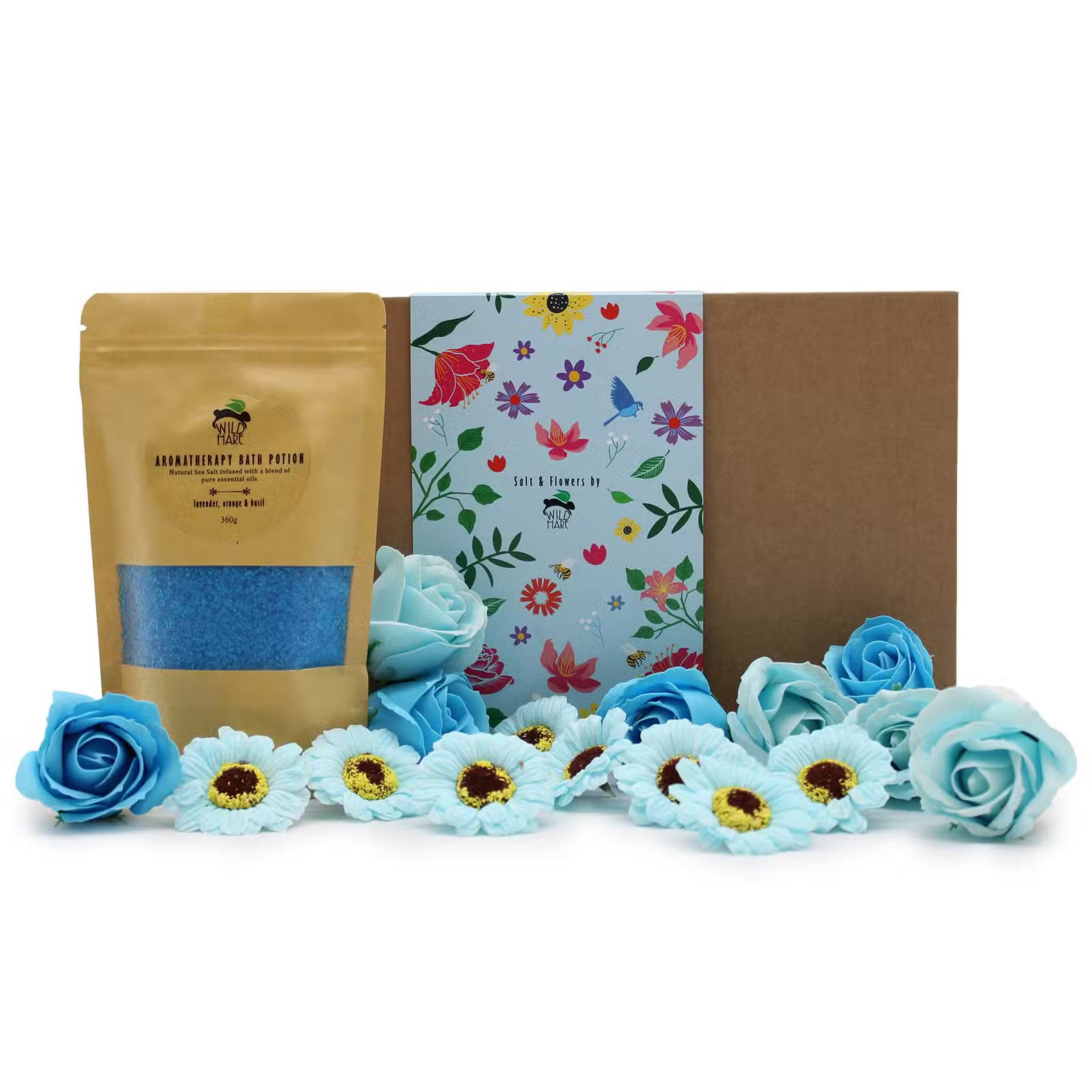 Wild Hare Salt & Flowers - Total Unwind Bath salts