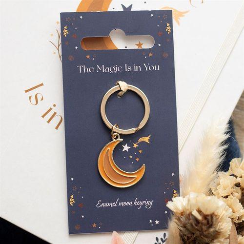 Autumn Magic Moon Keyring Keyring
