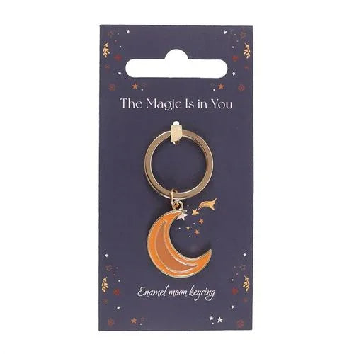 Autumn Magic Moon Keyring Keyring