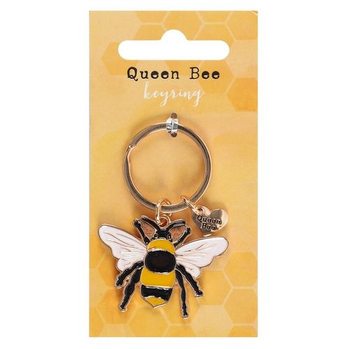 Queen Bee Enamel Keyring Keyring